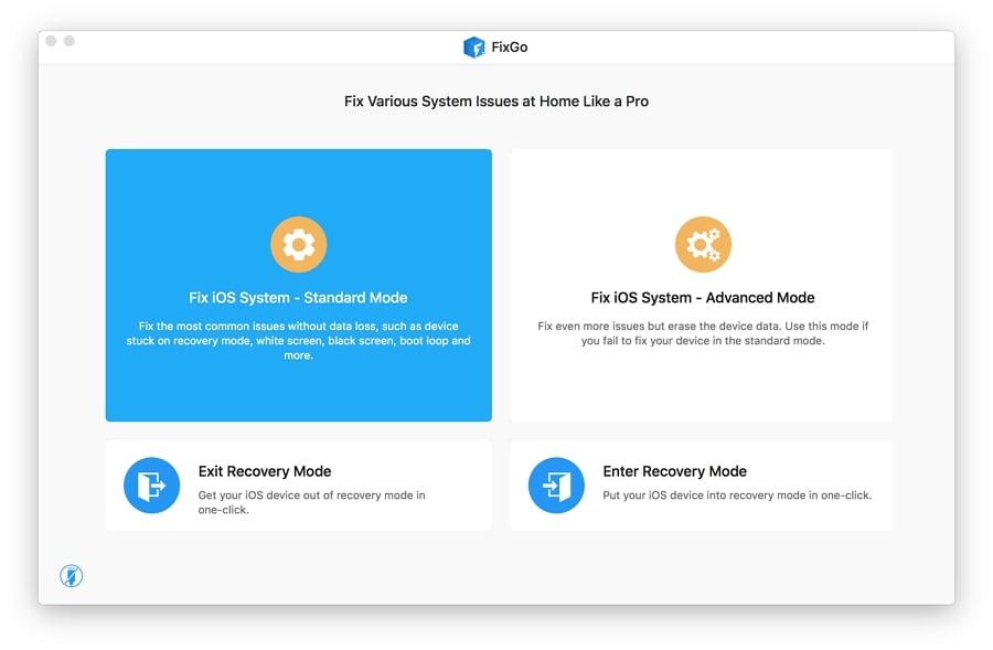 Use itooltab fixgo para arreglar la pantalla de iPhone no girando