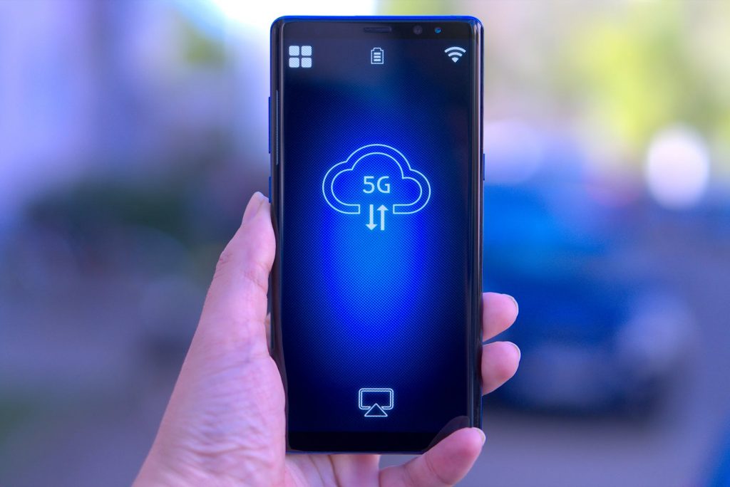 5 g de teléfono celular
