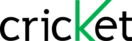 Logotipo inalámbrico de cricket