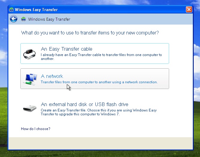 Transferencia de archivos fácil en Windows
