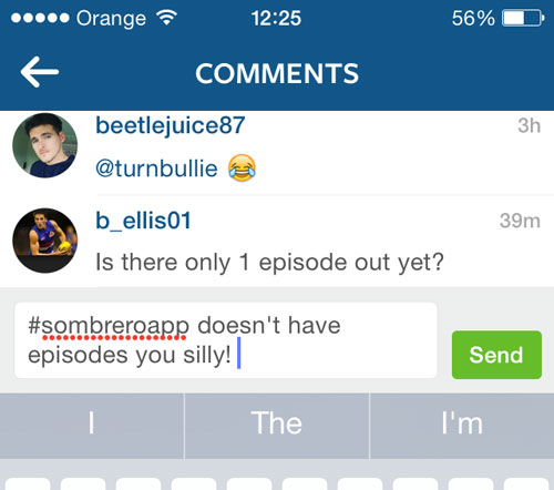 Use el hashtag de Instagram
