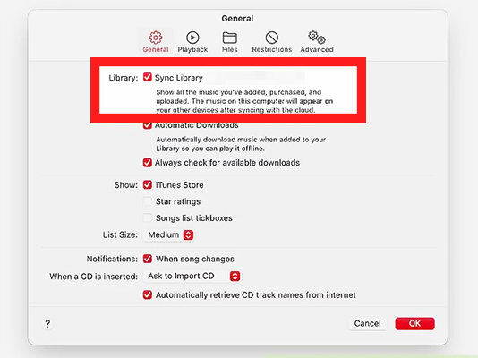 Agregar música a Apple Music Mac