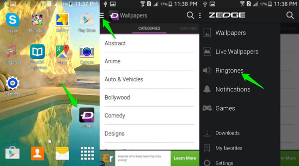 Agregar nuevos sonidos de notificación a Android