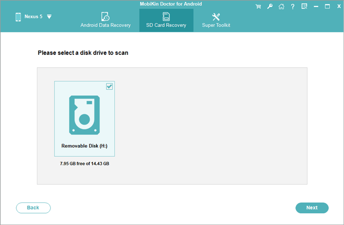 Escanear archivos de video en la tarjeta SD
