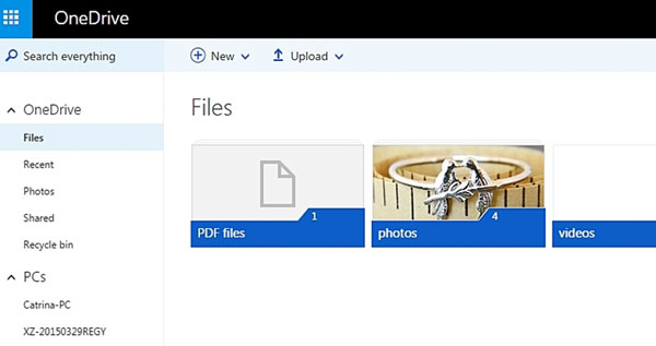 Transferir datos de iPhone a LG con OneDrive
