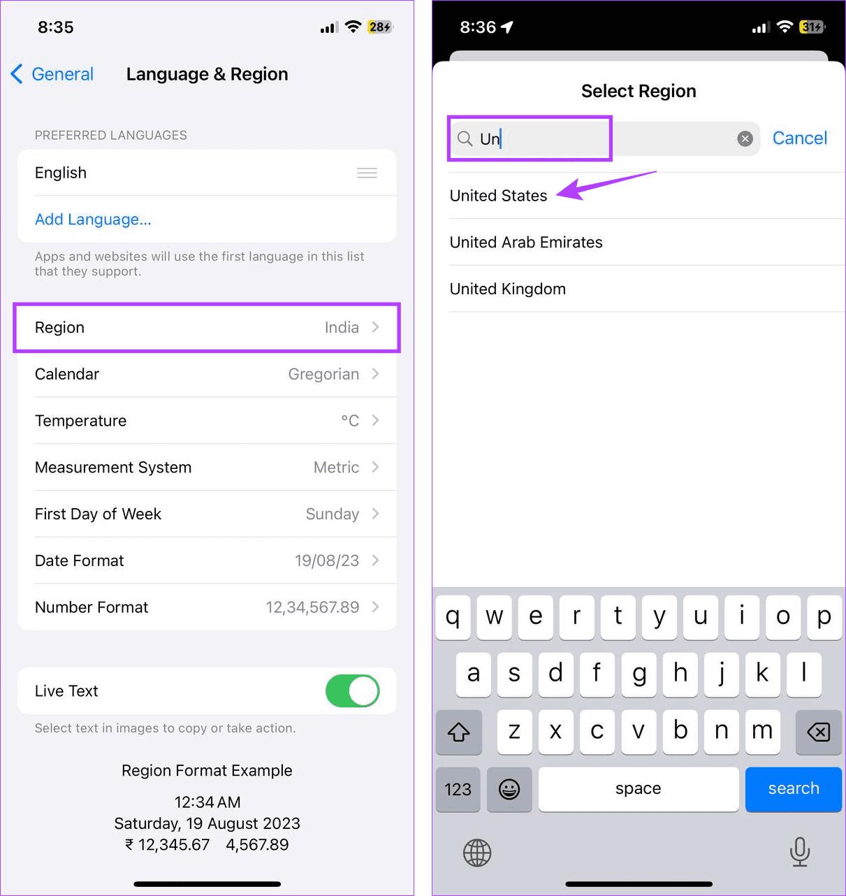 El teclado GIF desapareció iPhone