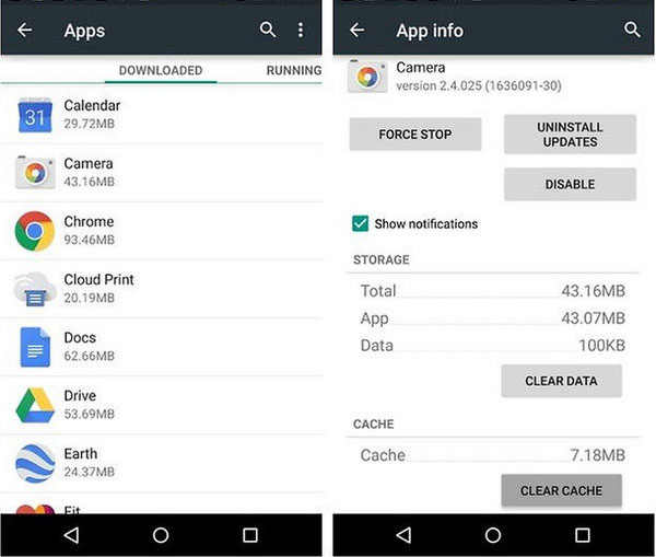 Administrar aplicaciones en Android