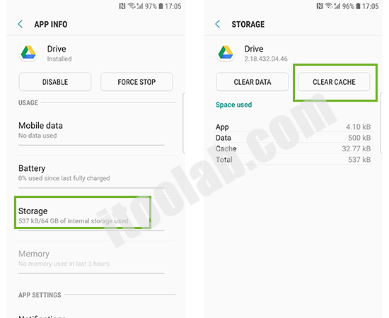 Cómo borrar el caché de las aplicaciones en el teléfono Android
