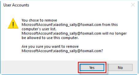 Eliminar la cuenta de Windows 11 Microsoft