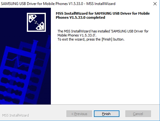 Instalación del controlador de Samsung 