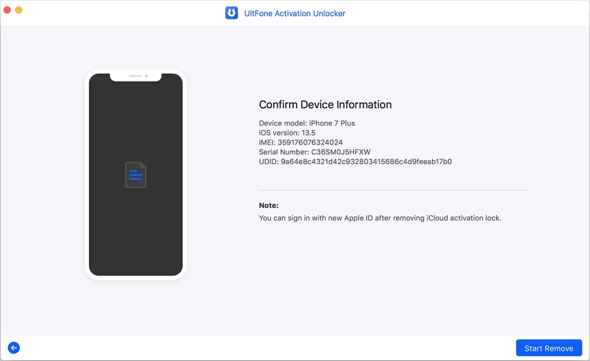 omitiendo el bloqueo de activación de iCloud