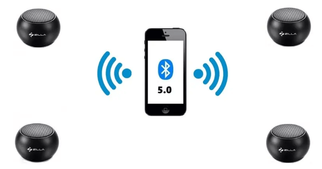 Conecte dos altavoces Bluetooth simultáneamente a través de Bluetooth5