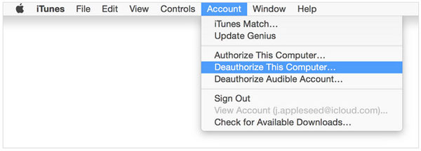 desautorizar iTunes en PC