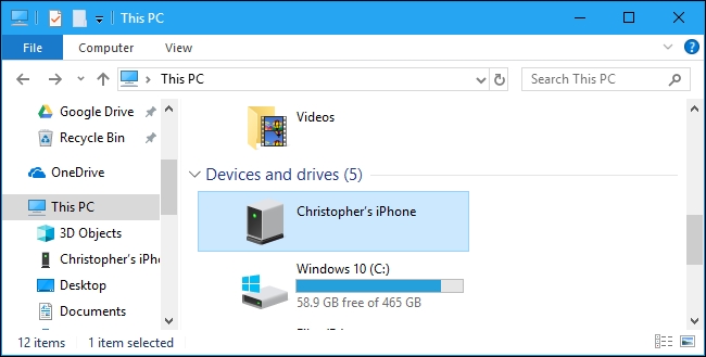 Mueva sus fotos a su computadora 