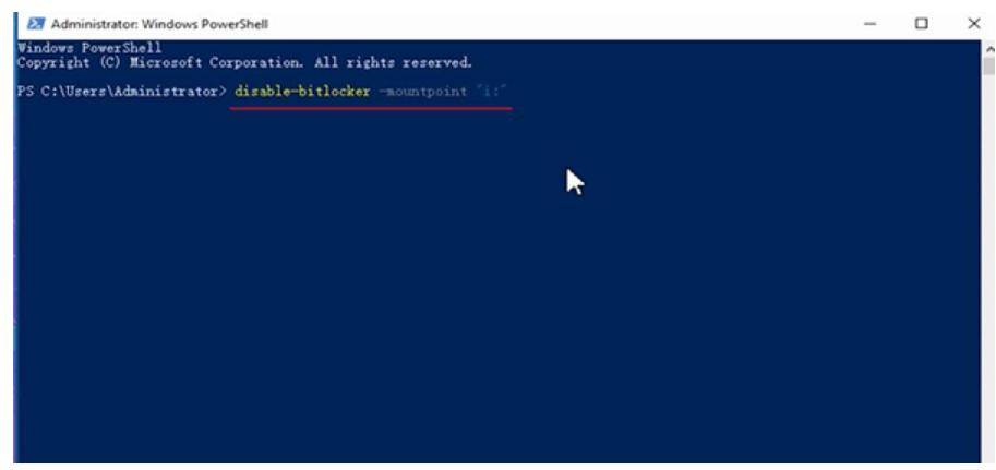 Cifrado de BitLocker en Windows 11