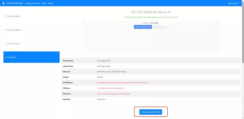 Renovado de iOS 17 a 16.6 sin pérdida de datos