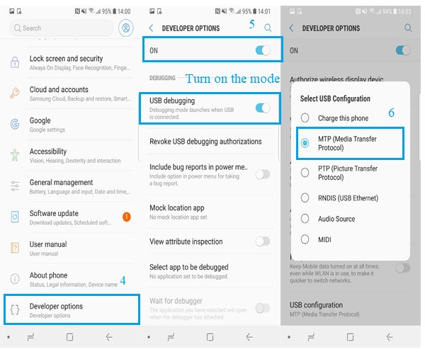 Encienda la depuración USB en Xiaomi