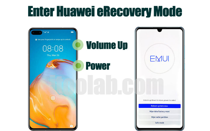 Ingrese el modo de recuperación en el teléfono Huawei