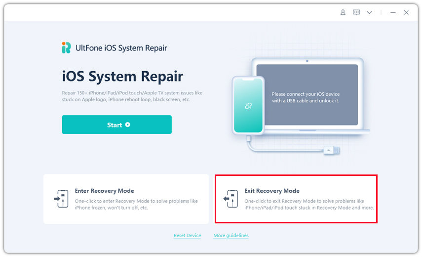 Ponga el iPhone 13 fuera del modo de recuperación
