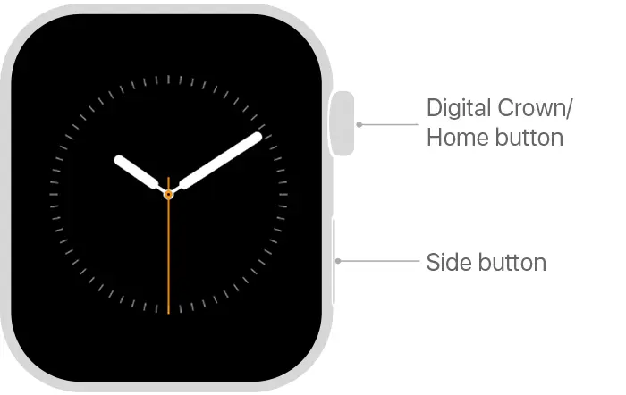   Force reiniciar Apple Watch