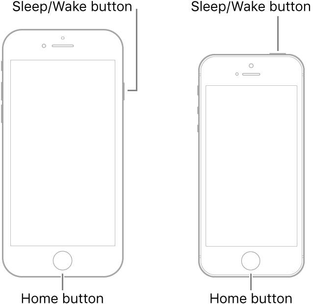 Reinicie su iPhone 6s