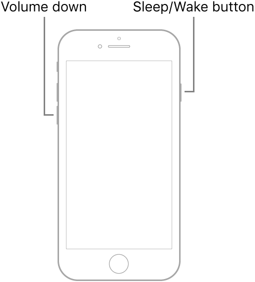 Reinicie su iPhone 7
