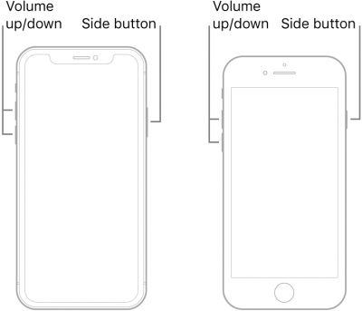 Force Reinicie su iPhone