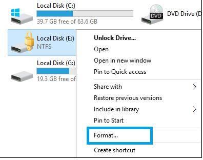 Deshabilitar el cifrado de bitlocker en Windows 11
