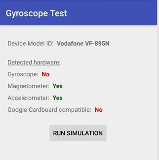 sensor de giroscopio