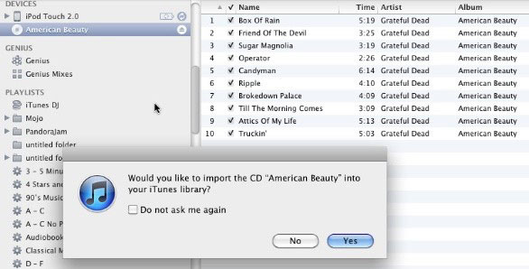RIP la música CD con iTunes