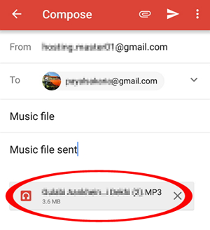 Cómo transferir tonos de llamada de Android a Android por correo electrónico