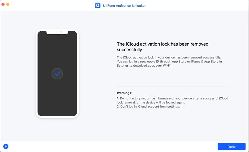 desbloquear con éxito iCloud