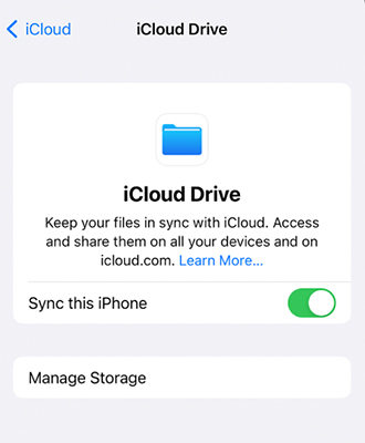 iCloud Drive
