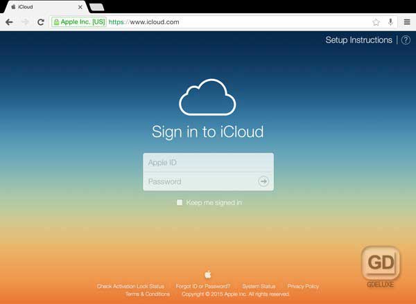 Transfiera datos del iPhone al teléfono Android usando iCloud