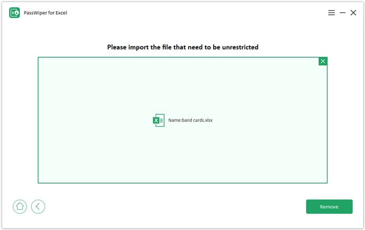 Eliminar la contraseña de Excel