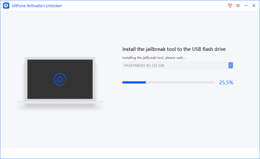 Pasos del desbloqueador de activación de Ultfone