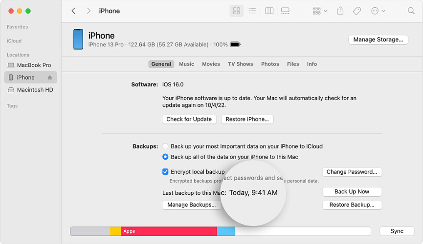 software de iPhone