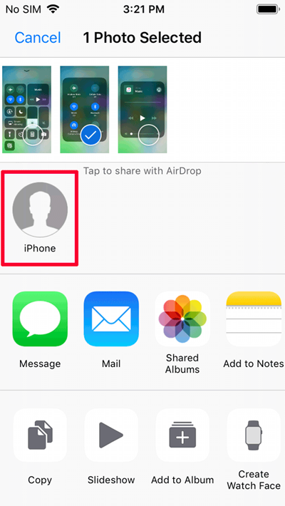 Cómo mover videos de iPhone a Mac por Airdrop