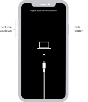 Ponga las generaciones del iPhone 8 y más nuevas en modo de recuperación
