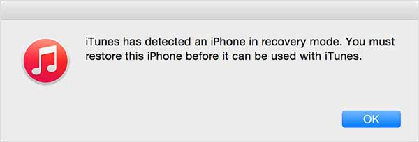iTunes detecta iPhone