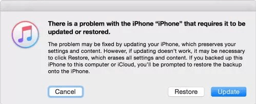 Restaurar iTunes