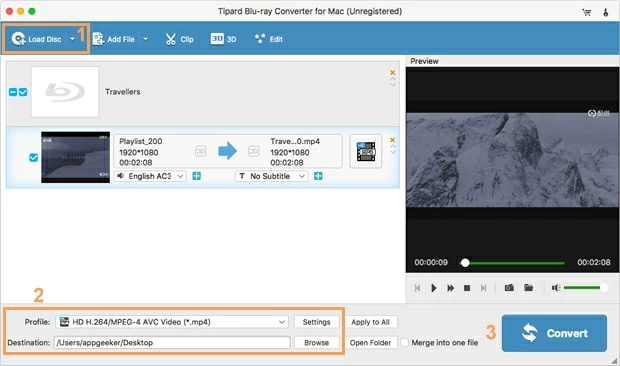 Rip Blu-ray Movie para reproducir en la computadora portátil Windows 8