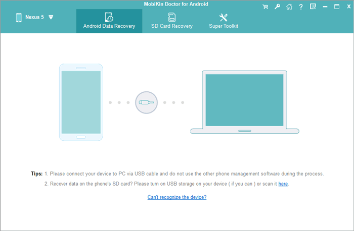 Conecte su dispositivo Android a PC
