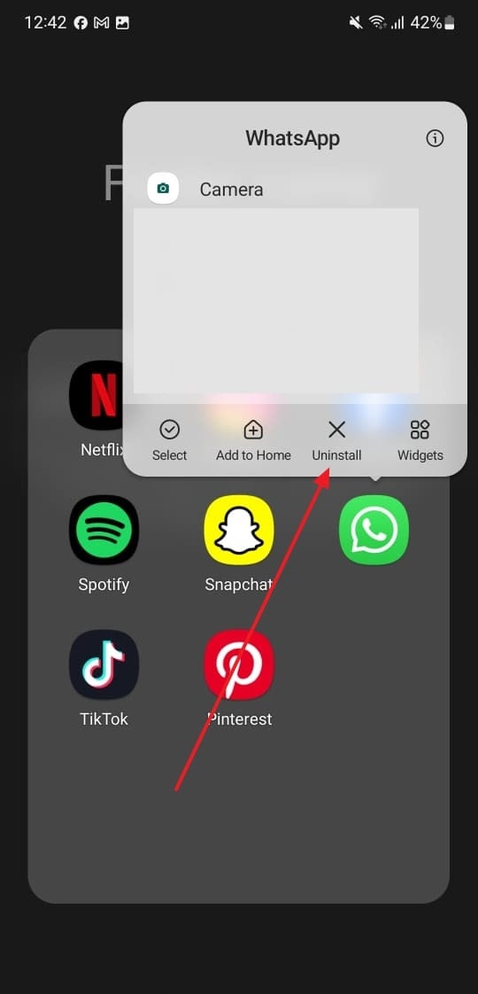 Eliminar whatsapp