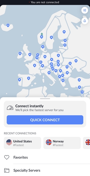 Deshabilitar VPN 