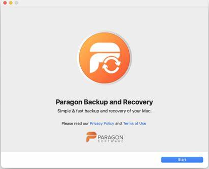 Aplicación de respaldo de Samsung como Paragon Backup and Recovery
