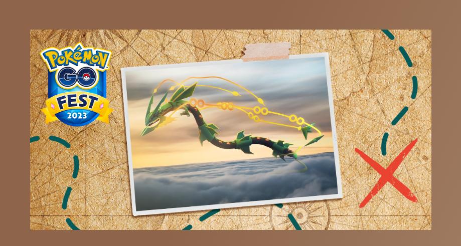 Pokemon Go Fest 2023 Global Ticket Rewards Mega Rayquaza