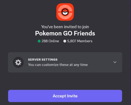 Pokemon Go Friends Discord