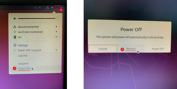 Salir Ubuntu