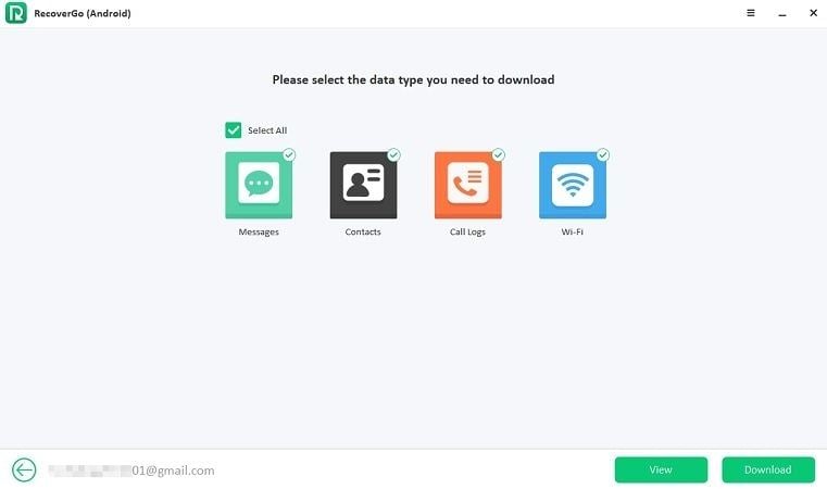 Restaurar SMS desde Google Drive